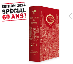 Acheter livre Who's Who édition 2014 collector