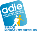 Logo ASSOCIATION POUR LE DROIT À L'INITIATIVE ÉCONOMIQUE (ADIE)