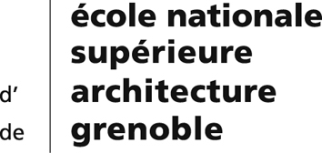 Logo ÉCOLE NATIONALE SUPÉRIEURE D'ARCHITECTURE DE GRENOBLE (ENSAG)